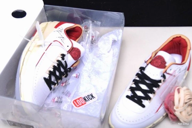 Reps TBK Jordan DJ4375-106 Retro SP Off-White 2 Low Red White 0718